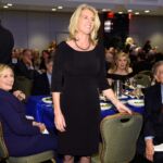 NEW YORK, NY - DECEMBER 16:  (L-R) Honoree Hillary Rodham Clinton, writer Kerry Kennedy, and honoree Tony Bennett attend the RFK Ripple Of Hope Gala at Hilton Hotel Midtown on December 16, 2014 in New York City.  (Photo by Kevin Mazur/Getty Images for RFK Ripple Of Hope)