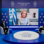 THERMOPYLAE AND SALAMIS: THE TRIUMPH OFWILL*Language: Greek Marianna V. Vardinoyannis, Goodwill Ambassador, UNESCO, GreeceRector Hélène Ahrweiler, President, Administration Council, European Cultural Centre of Delphi, GreeceChair: Antonis Sroiter, Anchorman, Alpha TV, Greece
